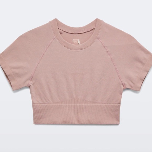 Tops - Women's Pink Crop Top